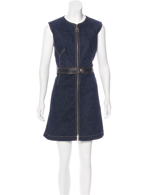 louis vuitton denim dress|Louis Vuitton denim pleaty.